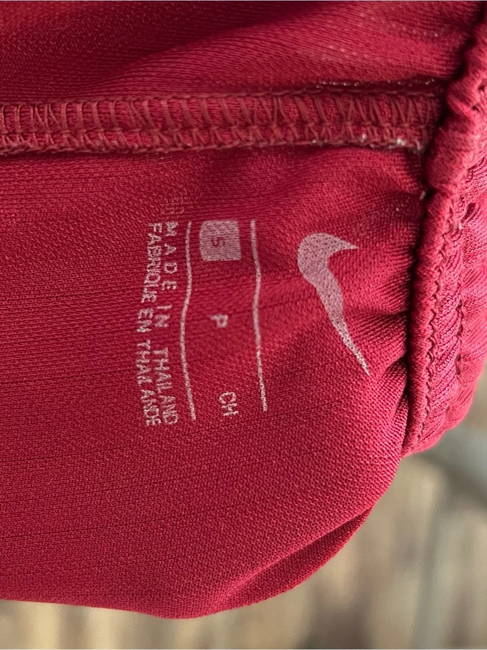 Nike Maroon/Red Athletic Shorts